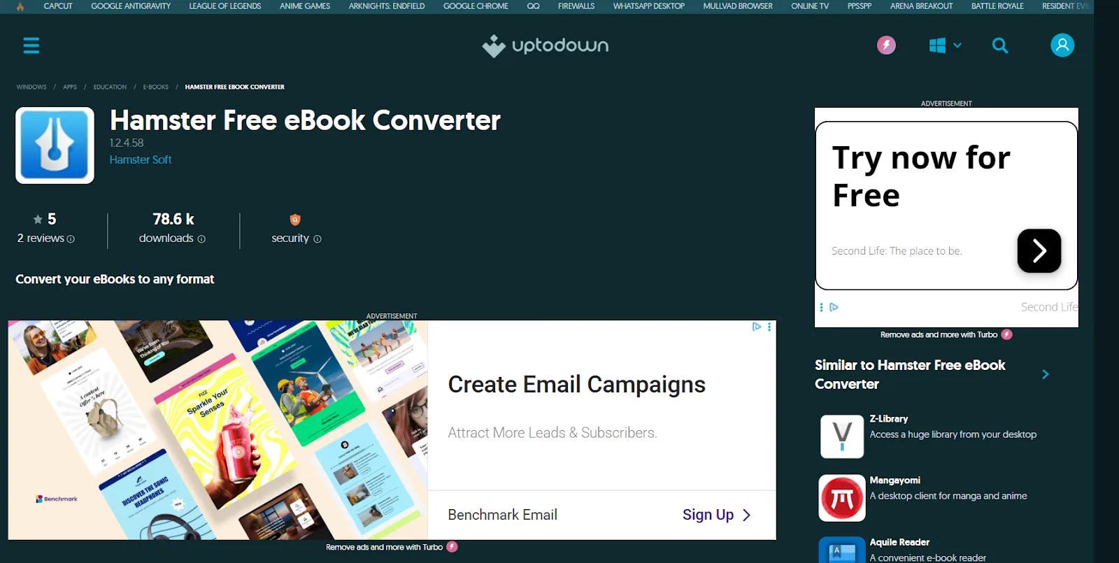 Hamster Free eBook Converter