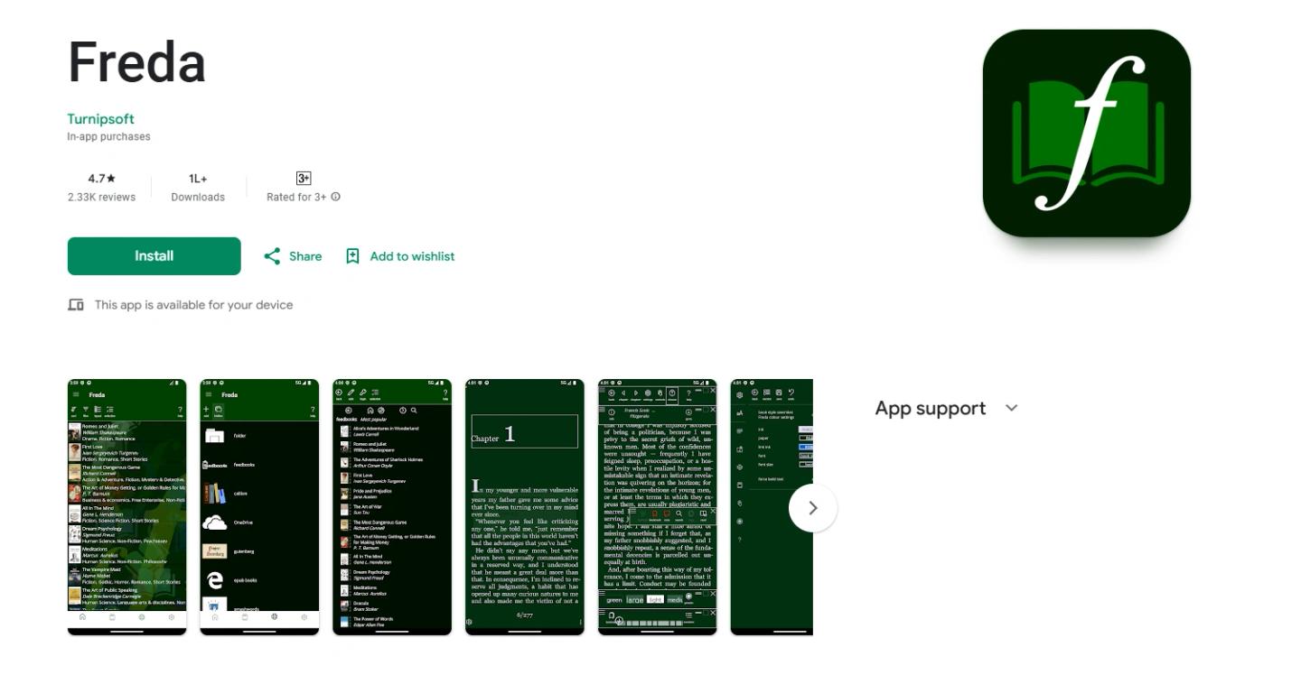 Freda Supports Flexible And Accessible ePUB Reading With Cloud Integration
