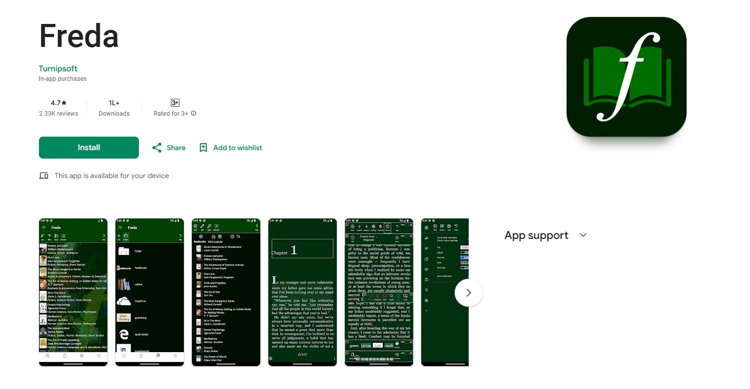 Freda Supports Flexible And Accessible ePUB Reading With Cloud Integration