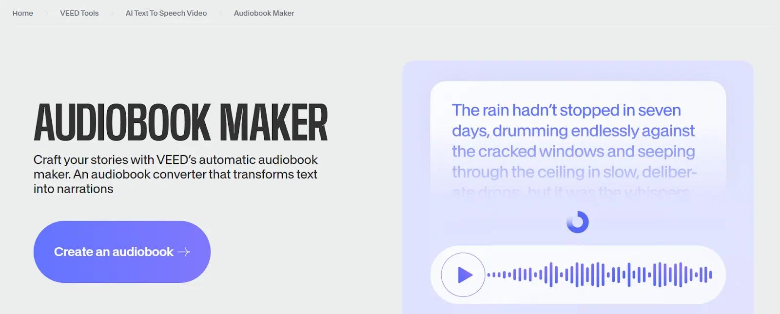 Audio Book Maker