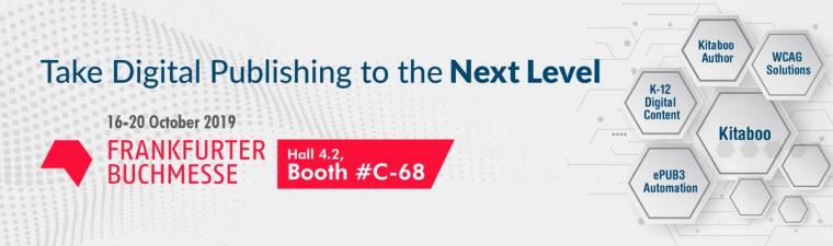 Frankfurt Book Fair 2019 Banner
