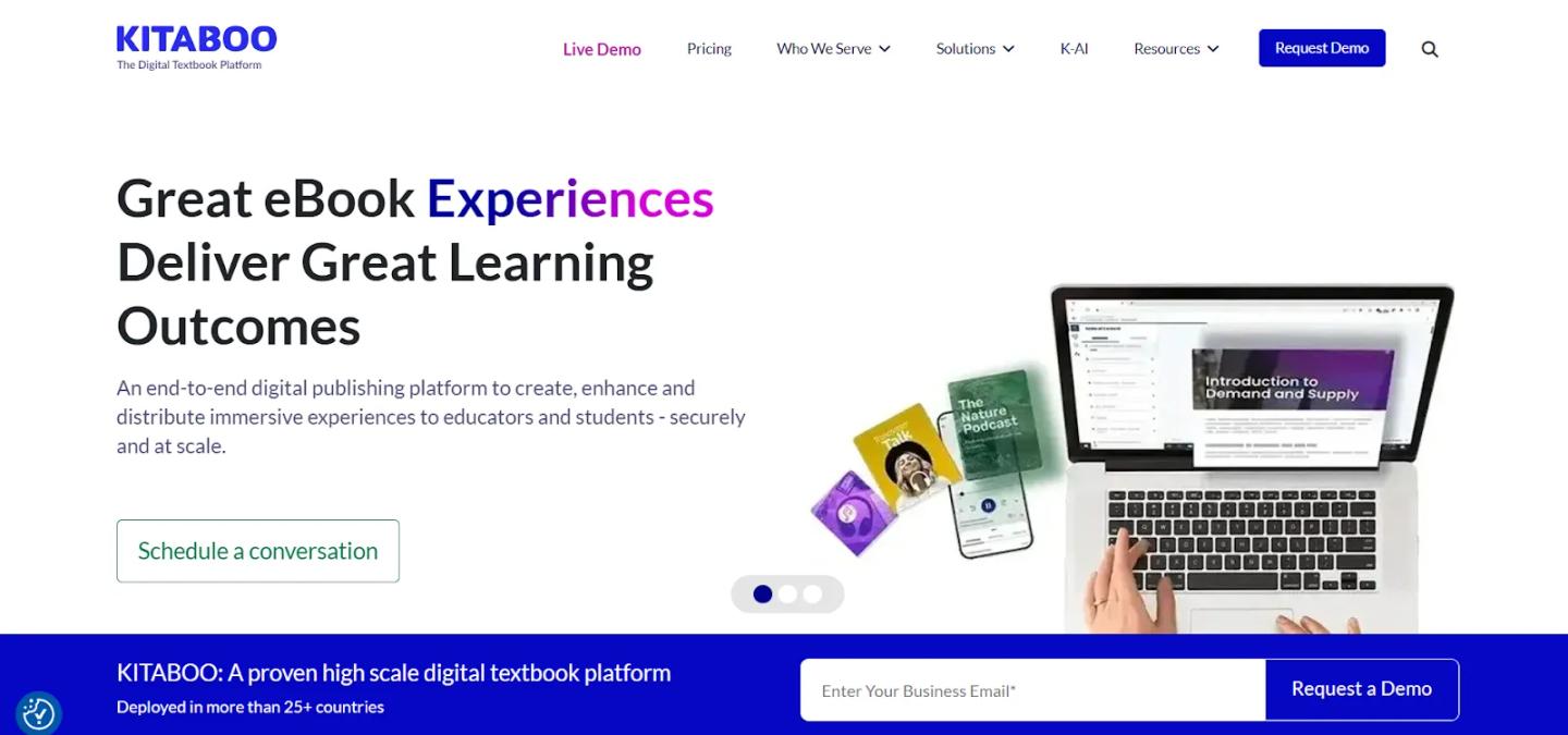 KITABOO - Digital Textbook Platform