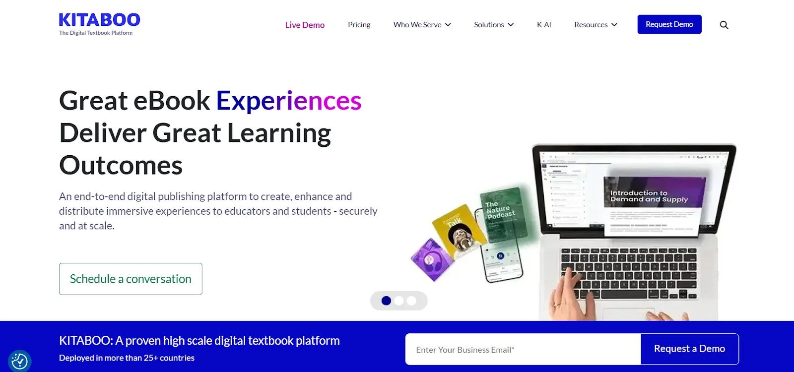 KITABOO - Digital Textbook Platform