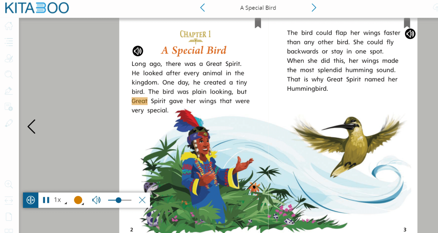 Read Aloud Features