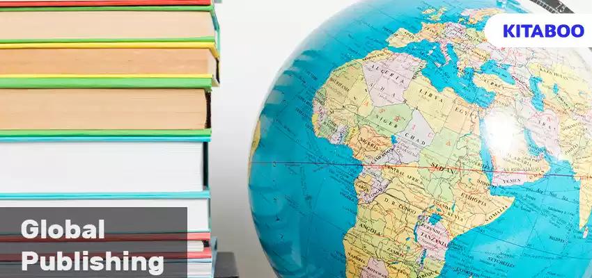 Pile of books and globe blog