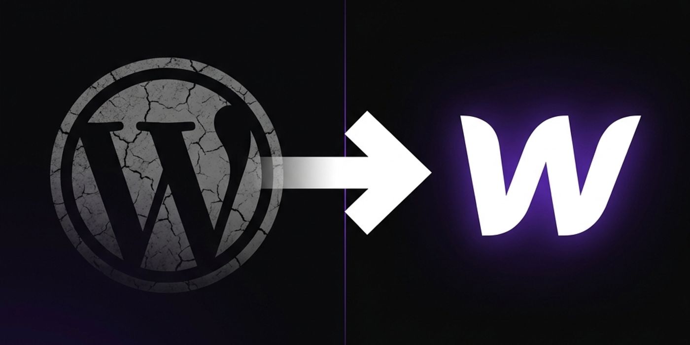 WordPress to Webflow migration guide showing redirect mapping and CMS structure