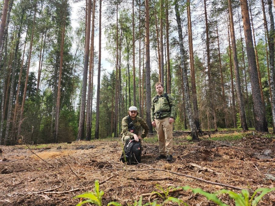 Полевой выезд с волонтёром Павлом Калайдой