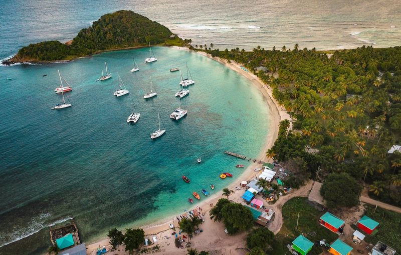 The Caribbean island of Mayreau