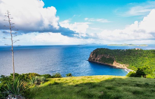 Chatham Bay on Union Island, Saint Vincent and the Grenadines, Lesser Antilles