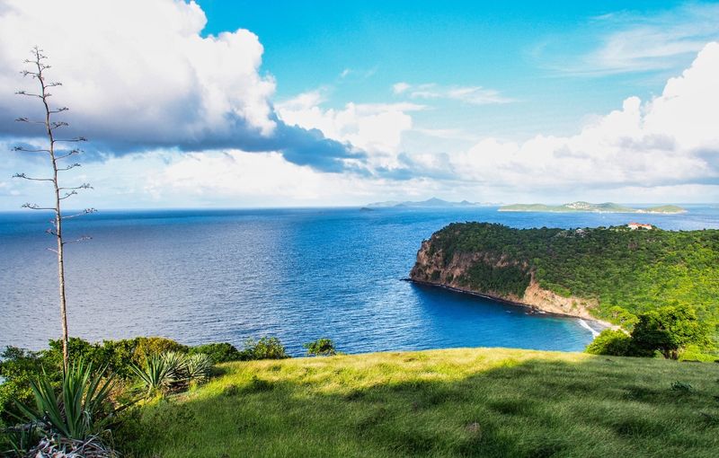Chatham Bay on Union Island, Saint Vincent and the Grenadines, Lesser Antilles
