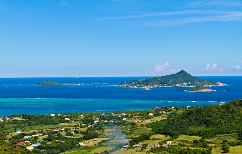 Panoramic view from Carriacou