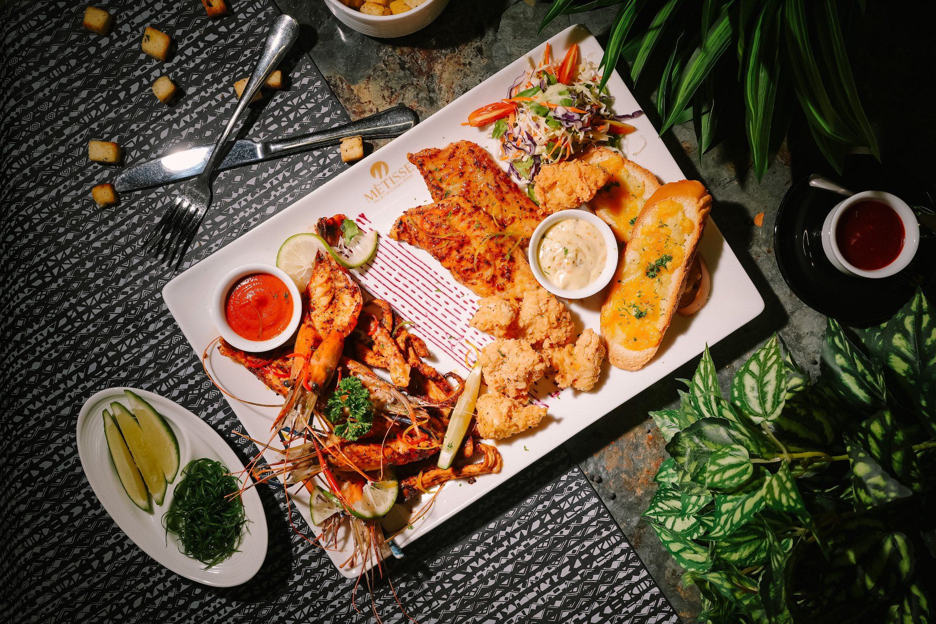 Seafood platter