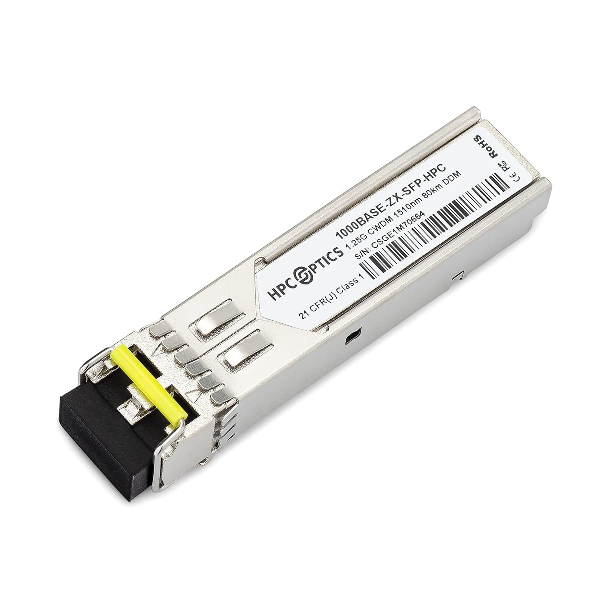 CISCO SFP-GE-Z 1000BASE-ZX Gigabit Ethernet SFP (Certified Refurbished)