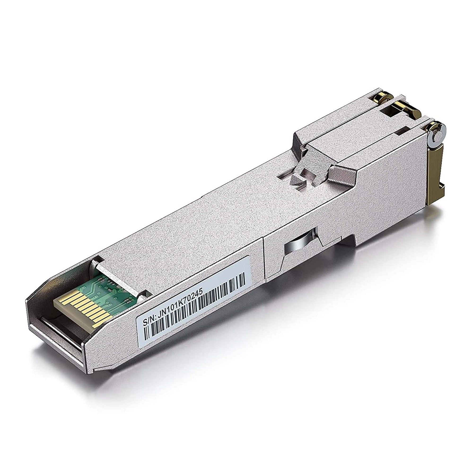 Cisco SFP-GE-T Transceiver Module, Silver (Certified Refurbished)
