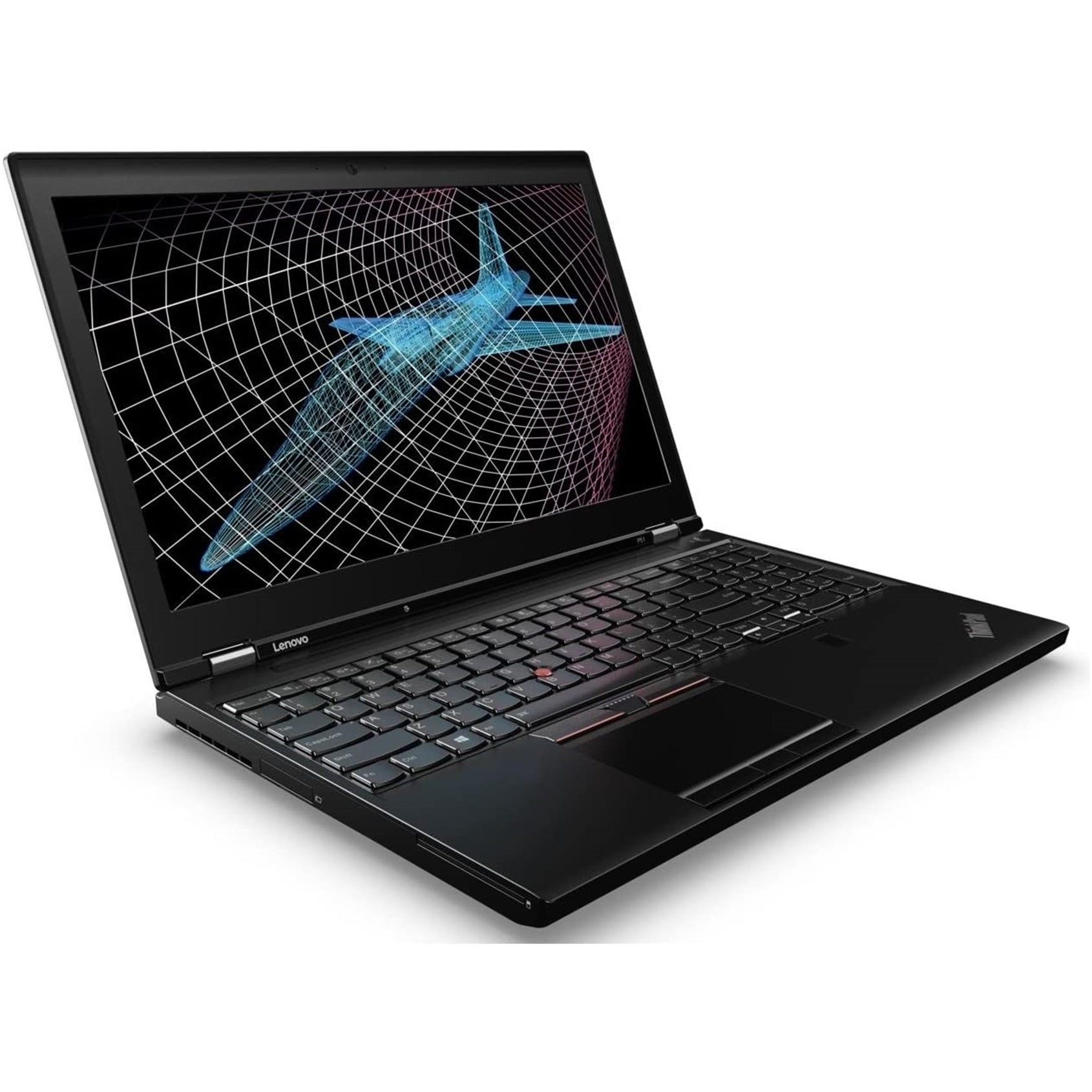 Lenovo ThinkPad P51 Workstation 15.6" 32GB 512GB SSD i7-7820HQ 2.9GHz NO OS, Grade B (Used - Good)
