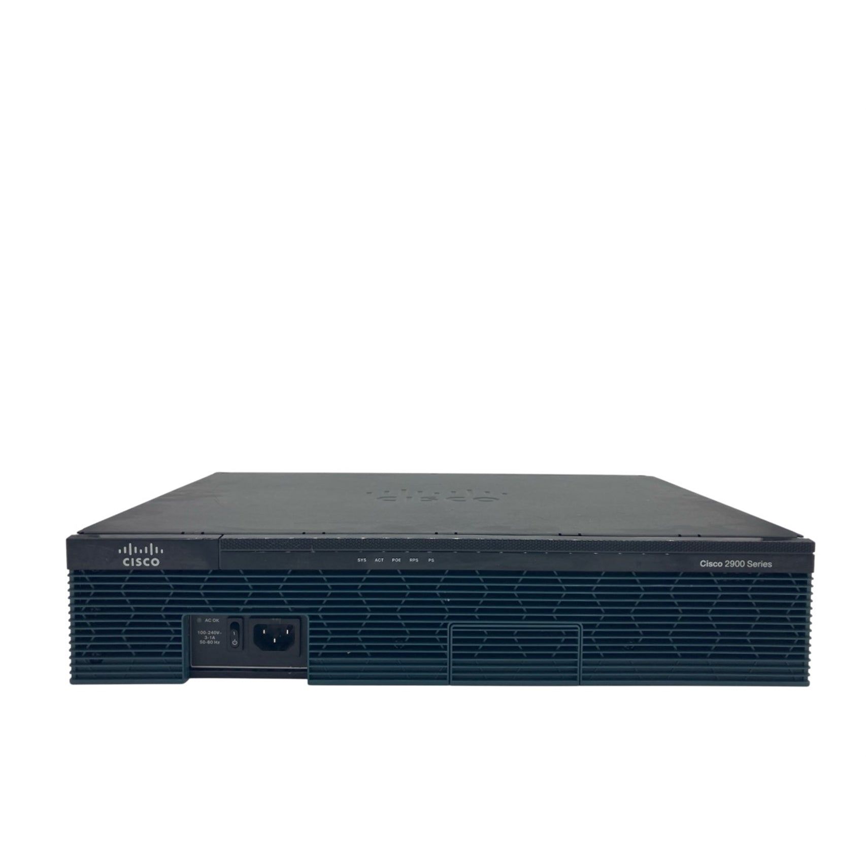 Cisco CISCO2911-SEC/K9 No WiFi Internal Antenna Wireless Router, Black (Refurbished)