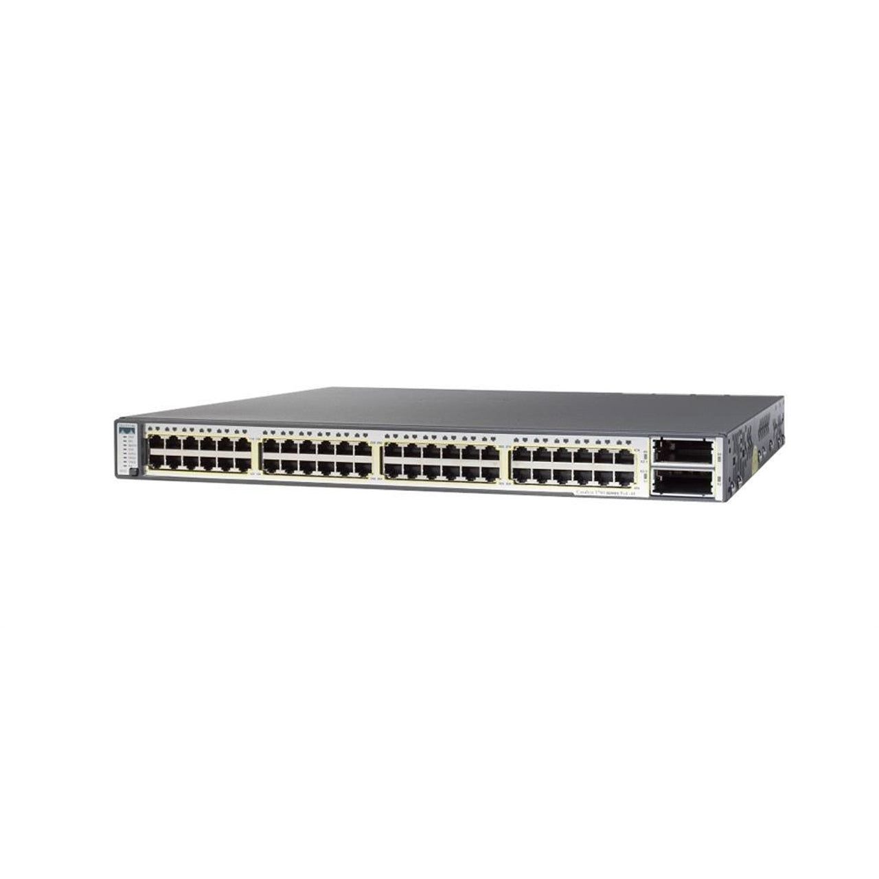 Cisco WS-C3750E-48PD-E 48 10/100/1000 PoE+2*10GE(X2),750W,IPS s/w Grade C (Scratch and Dent)