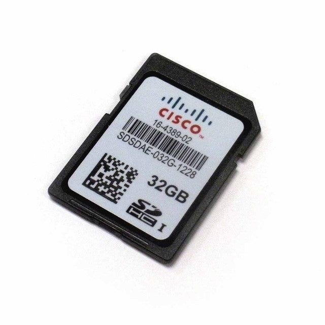 Cisco 16-4389-02 32GB SDHC Card, Black (Certified Refurbished)
