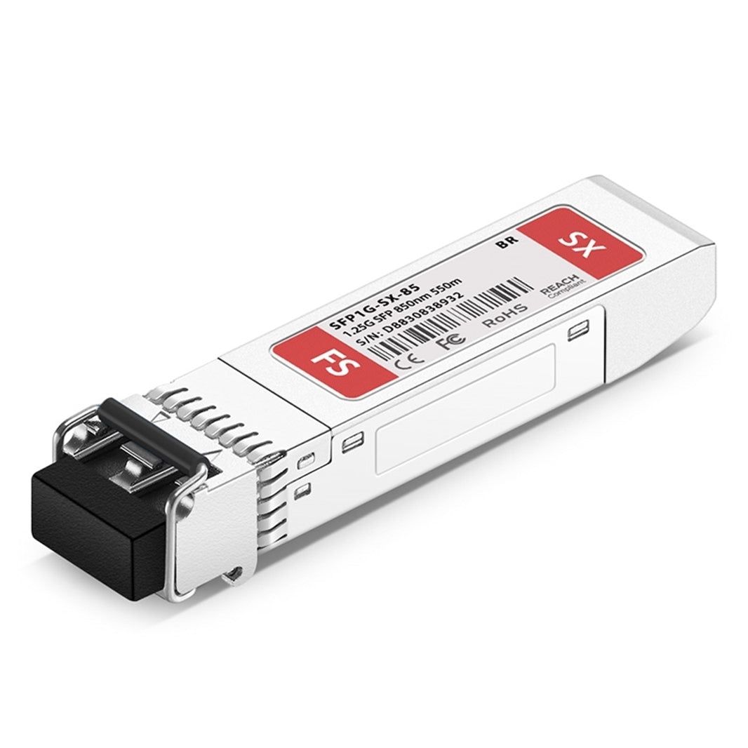 FOUNDRY E1MG-SX 1000BASE-SX SFP 850nm 550m Transceiver, Silver (Certified Refurbished)