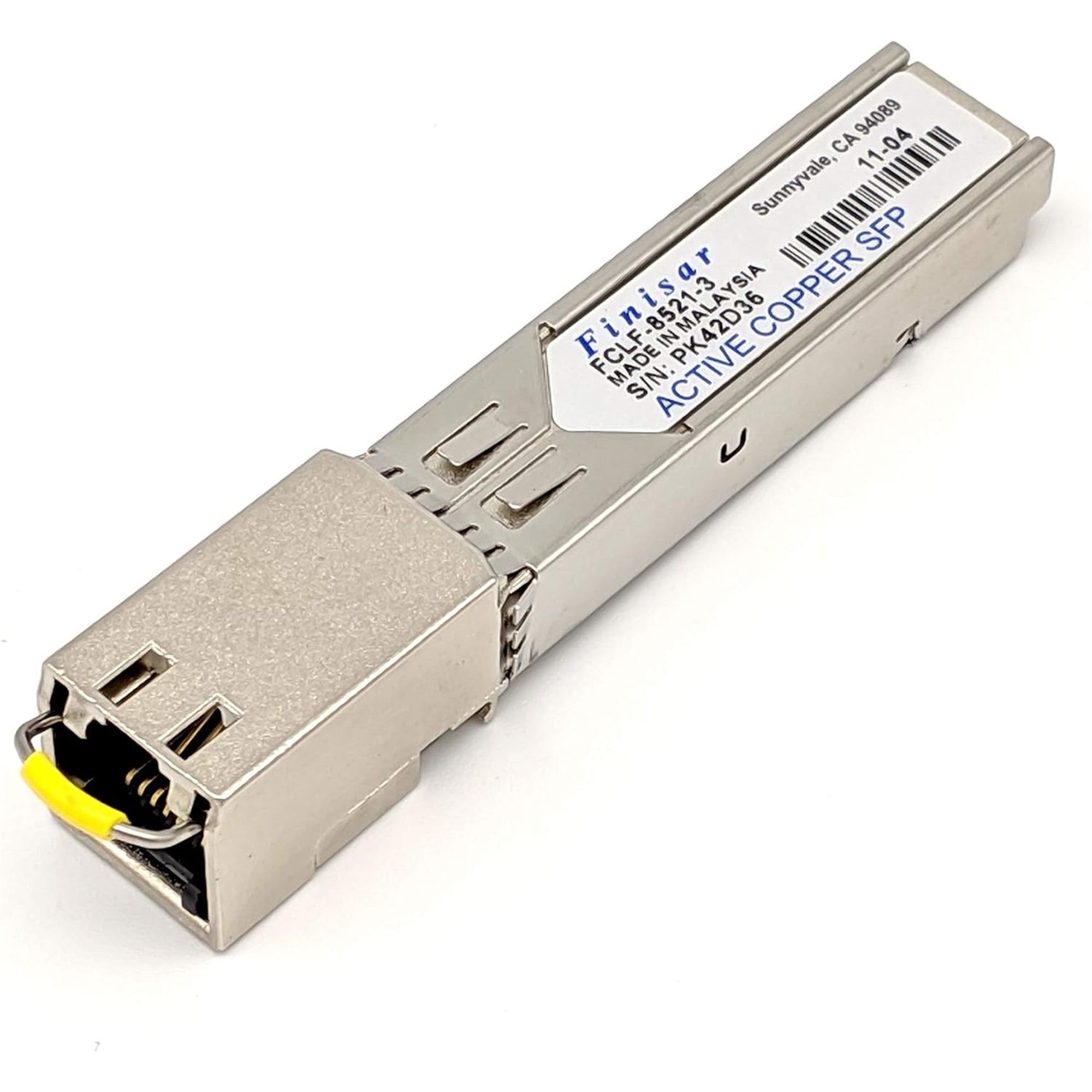 Finisar FCLF-8521-3 1000BASE-T COPPER SFP Optical Transceiver, Silver (Certified Refurbished)