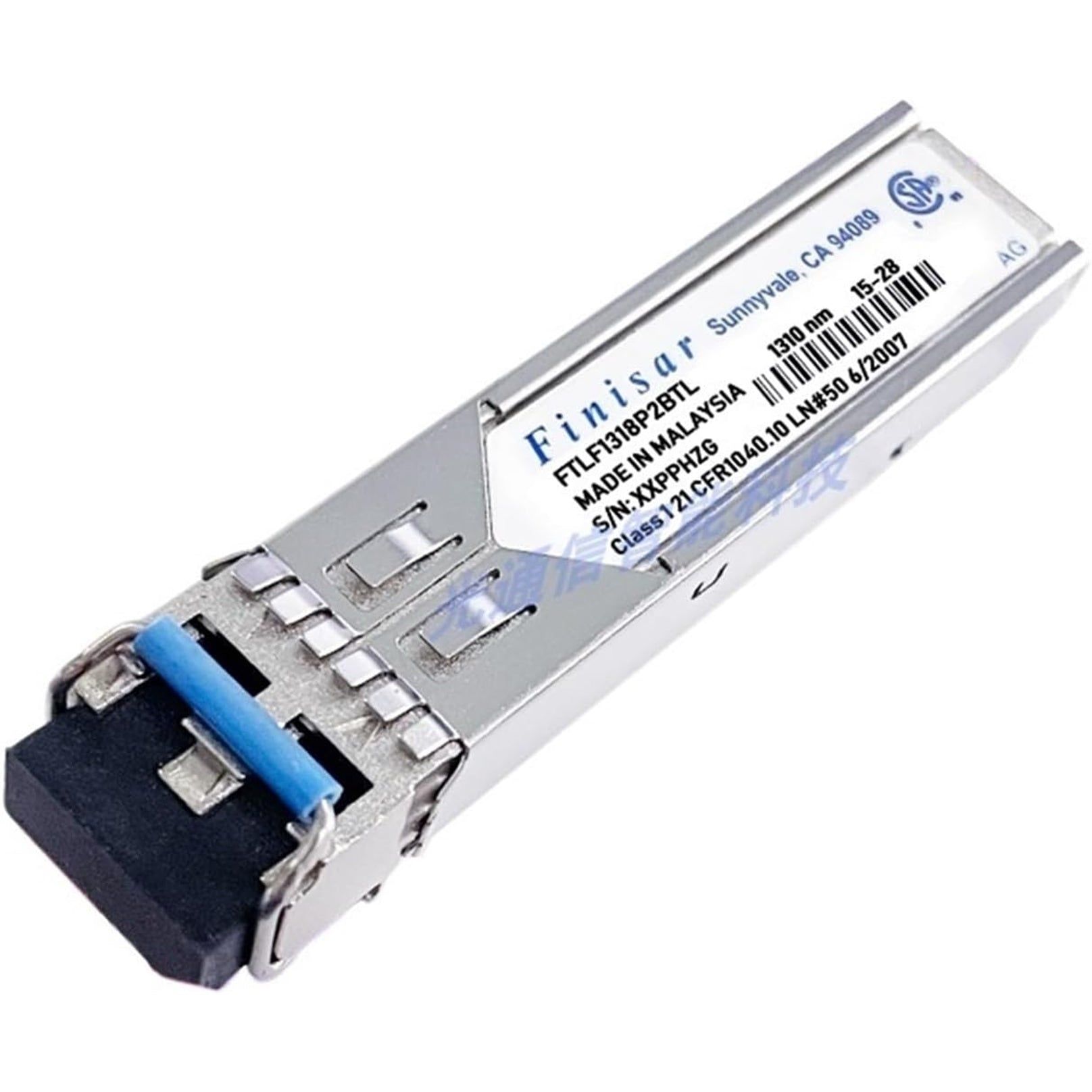 Broadcom FTLF1318P2BTL 1000 BASE-LX SFP Transceiver Module, Silver (Certified Refurbished)
