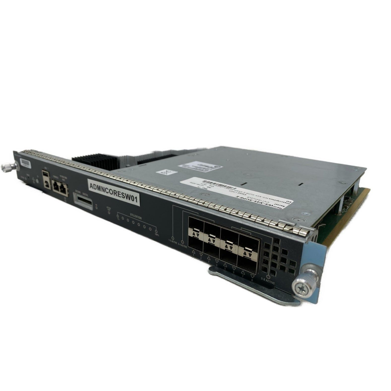 Cisco WS-X45-SUP8-E 8-Port AFI Network Switch (Certified Refurbished)