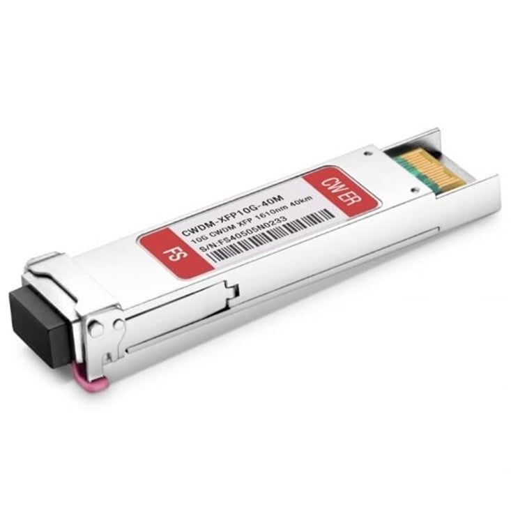Cisco ONS-XC-10G-1610 Compatible 10G CWDM XFP 1610nm 40km DOM LC SMF Transceiver, Silver