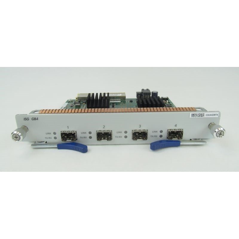 Juniper Networks 4-Port Mini GBIC-TX ISG I/O Module (Certified Refurbished)