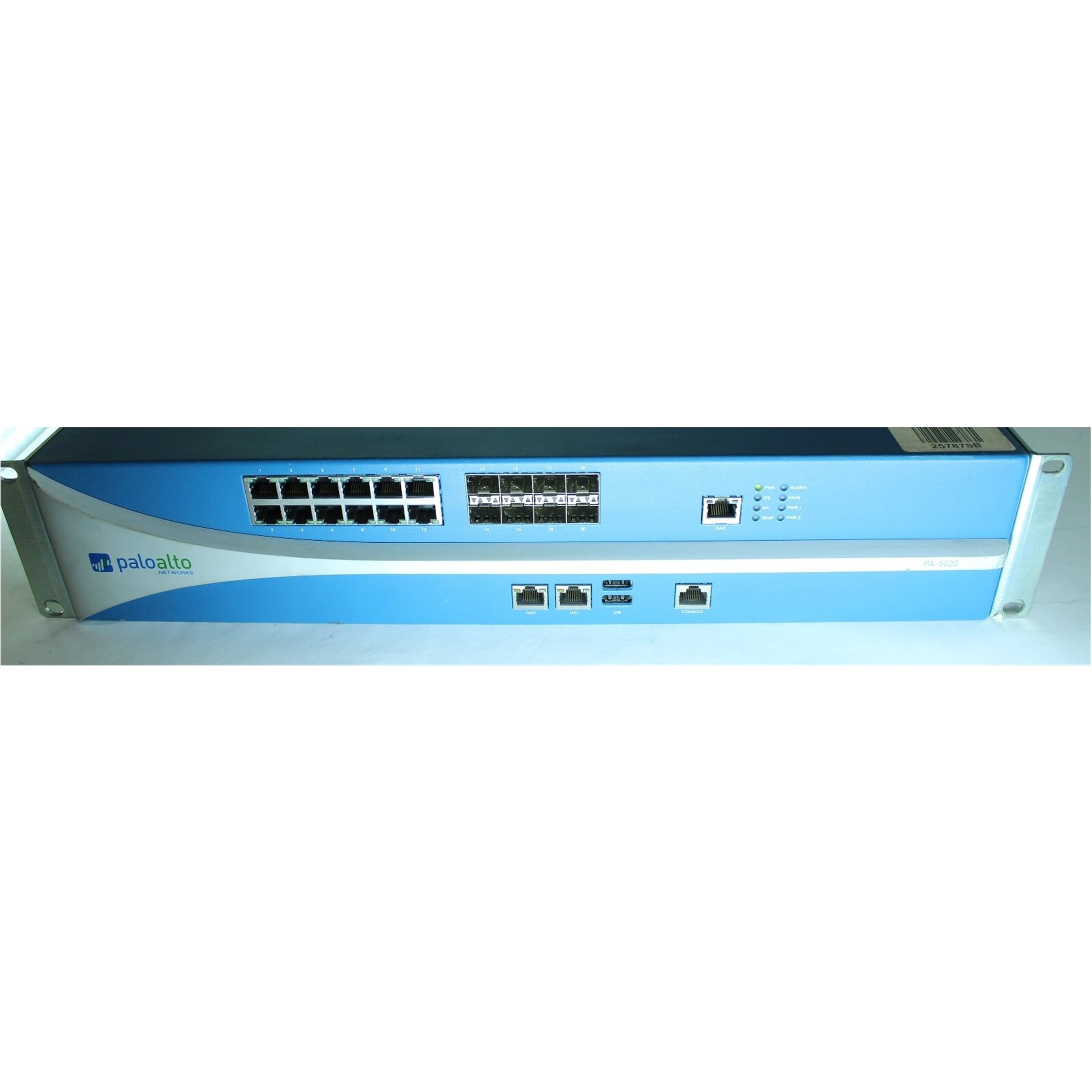 PaloAlto PA-5020 NexGen Firewall 1GbE 8-SFP 10G SFP+ 2U Rack Security Appliance (Certified Refurbished)
