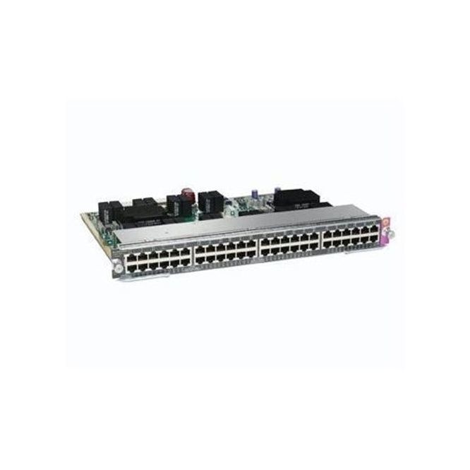 Cisco WS-X4648-RJ45V+E 48-Port AFO Network Switch (Certified Refurbished)