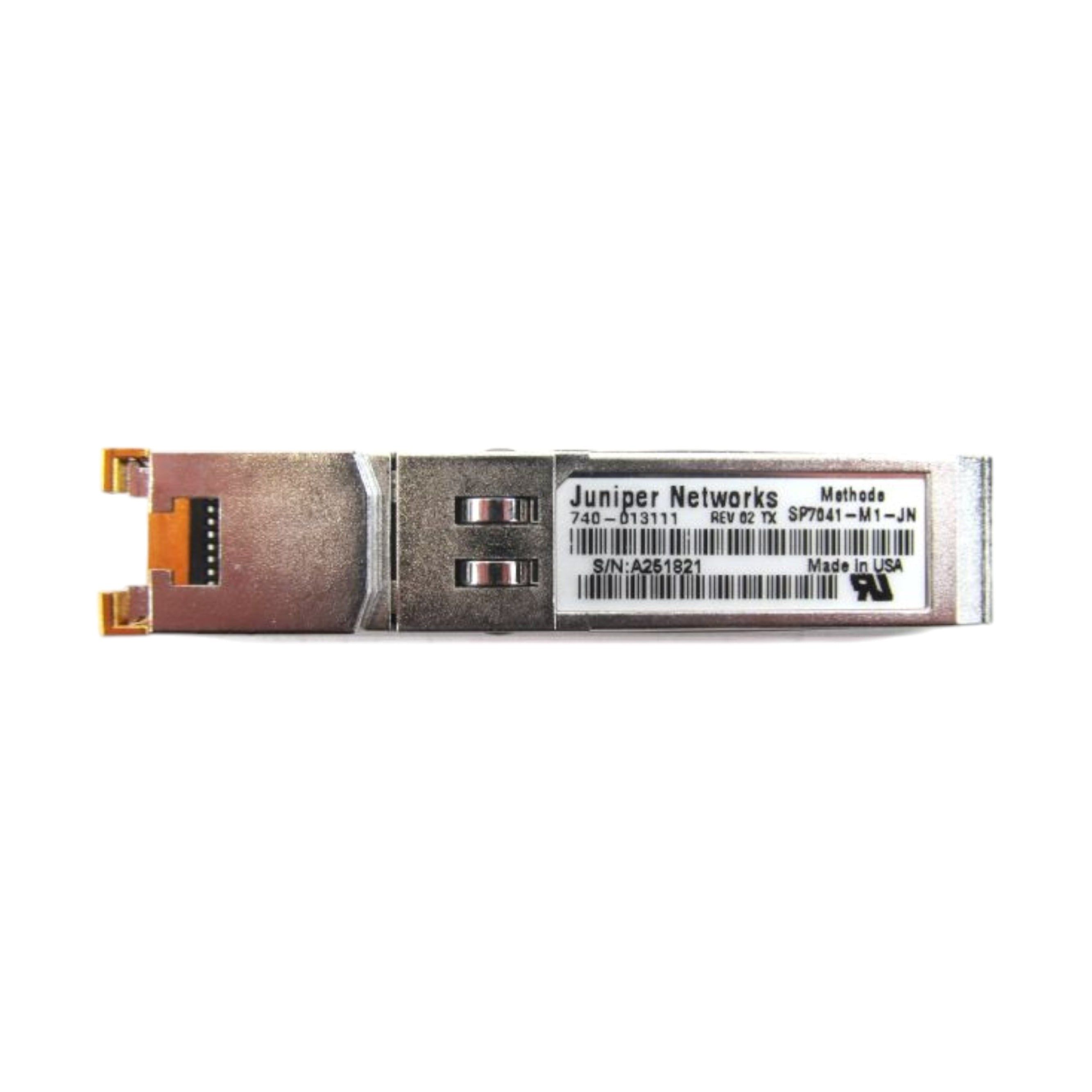 Juniper 740-013111 1000 Base-T RJ45 SFP Module Transceiver, Silver (Certified Refurbished)
