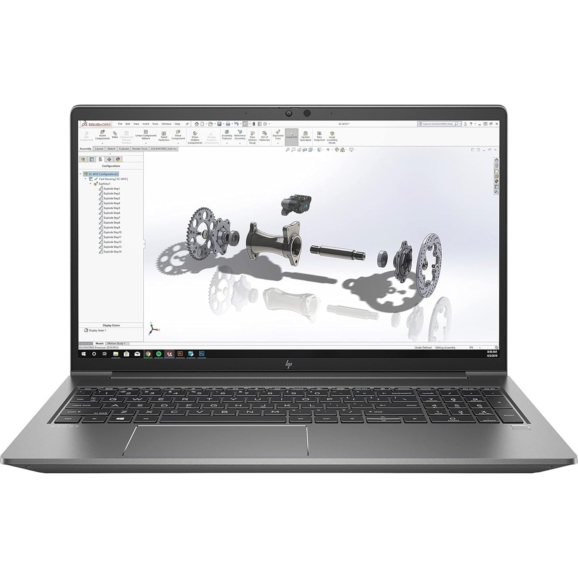 HP Zbook Power G8 15.6" 32GB 512GB i7-11850H 2.5GHz NO OS/Chrgr Grade A (Used - Good)