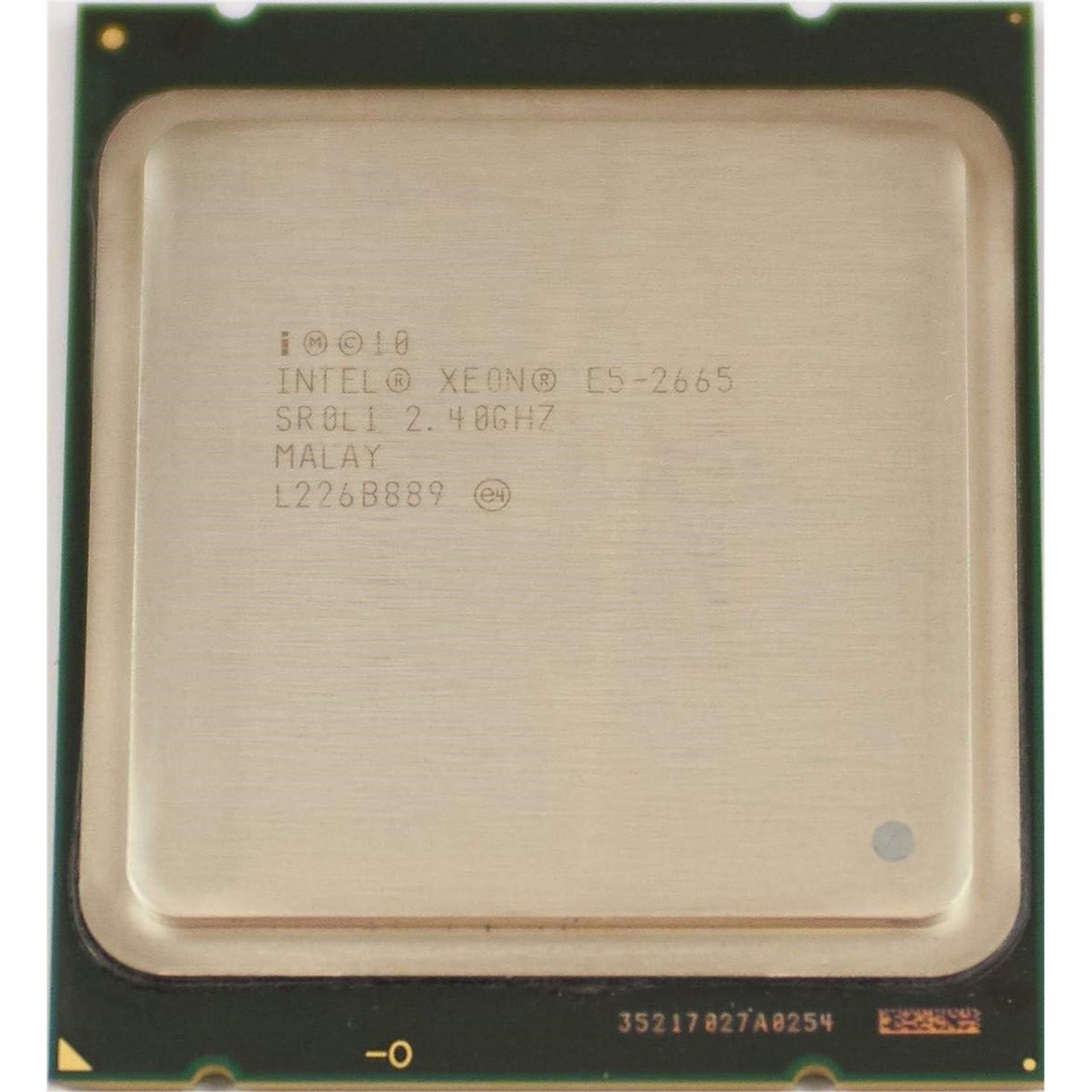 Intel Xeon® e5-2665 SR0L1 8-core 2.4GHz Processor (Certified Refurbished)