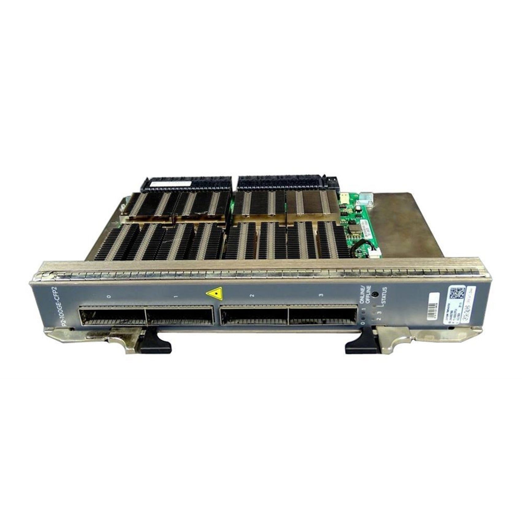 Juniper P2-100GE-CFP2-B PTC 4-Ports 100 Gigabit Ethernet PIC Interface Card Grade B (Used - Good)
