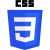 Blue shield logo for CSS