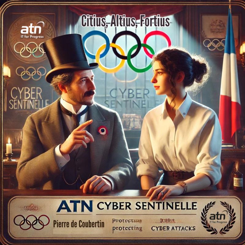 La Devise Olympique pour le lancement de notre nouvelle plateforme ATN CYBER SENTINELLE