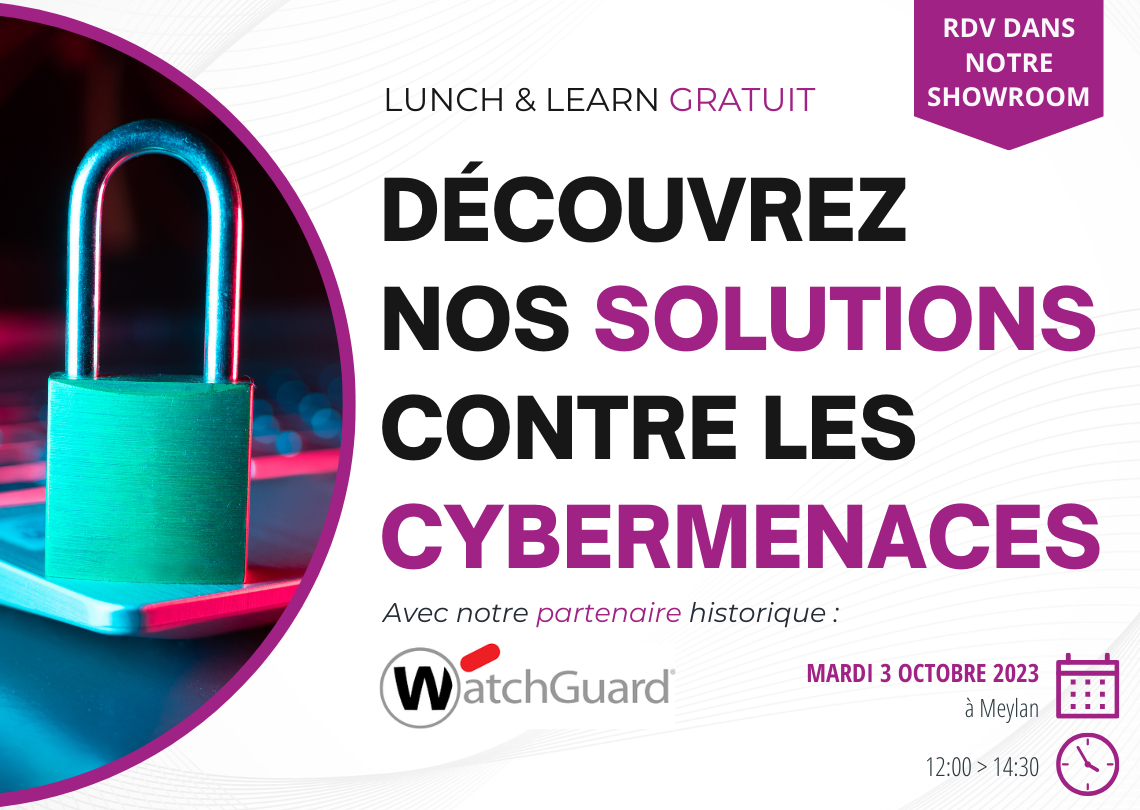 Découvrez nos solutions concrètes contre les cybermenaces