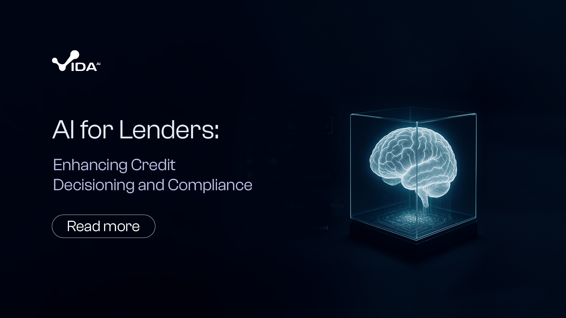 AI for Lenders: Enhancing Credit Decisioning and Compliance