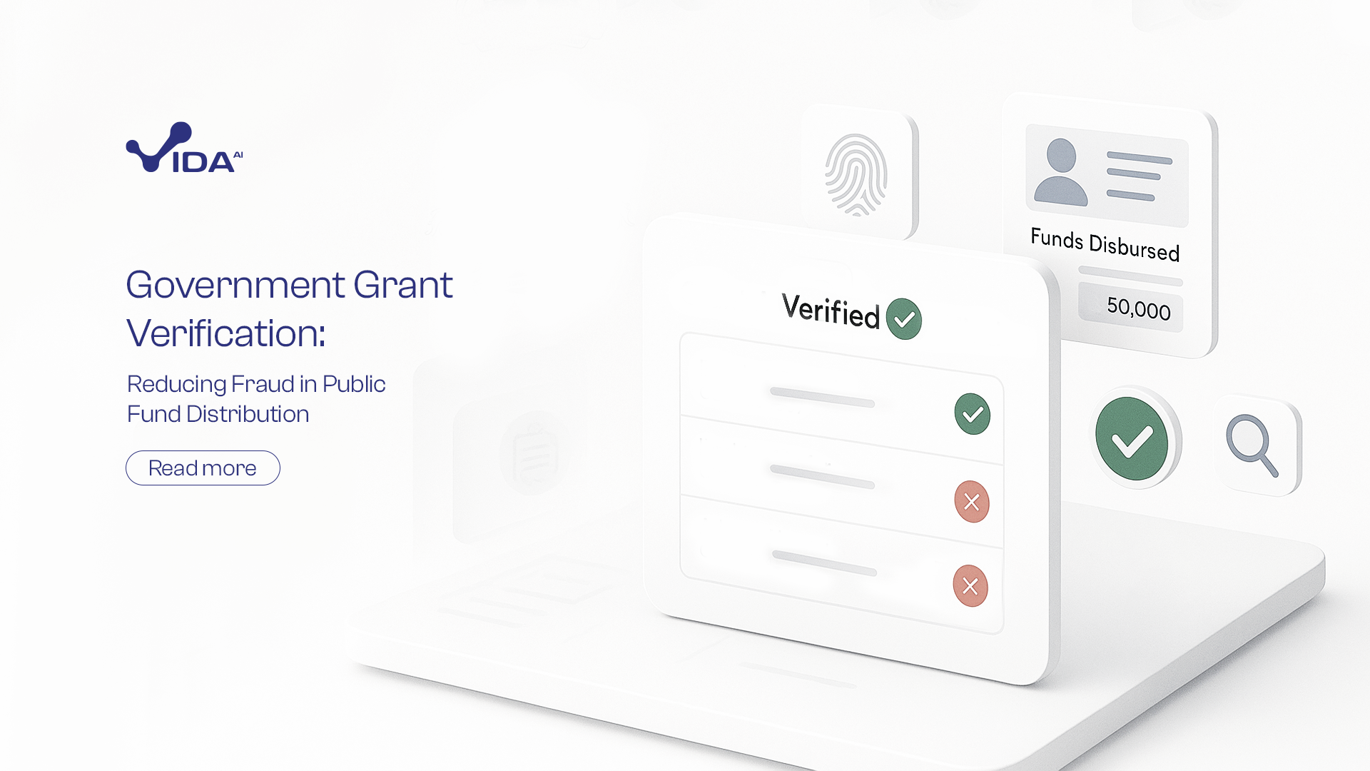 Government Grant Verification: Reducing Fraud in Public Fund Distribution
