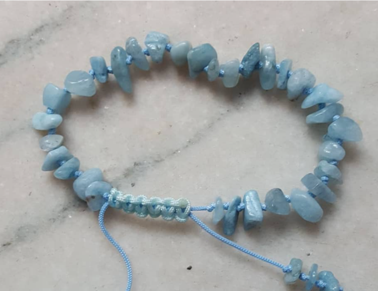 Brățară Acvamarin