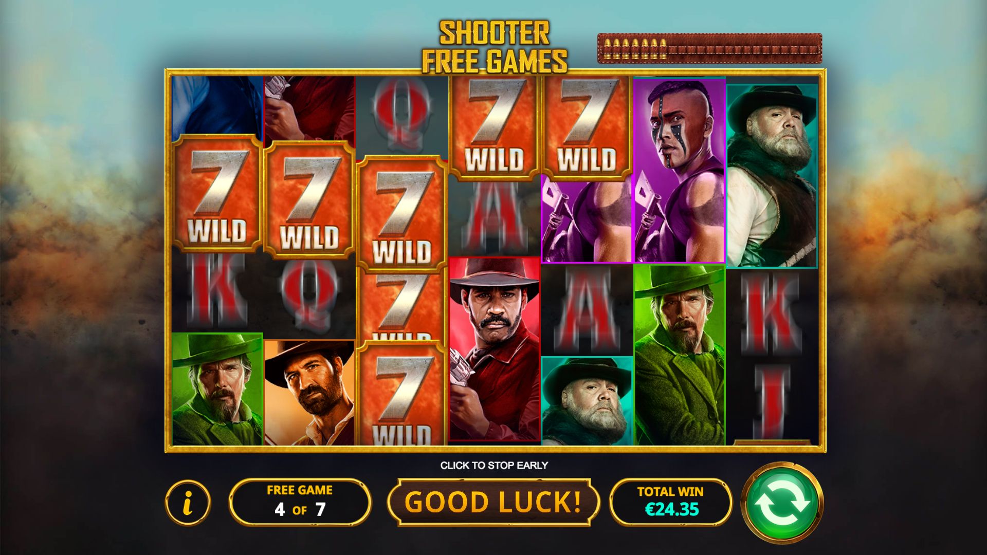 the magnificent seven slot