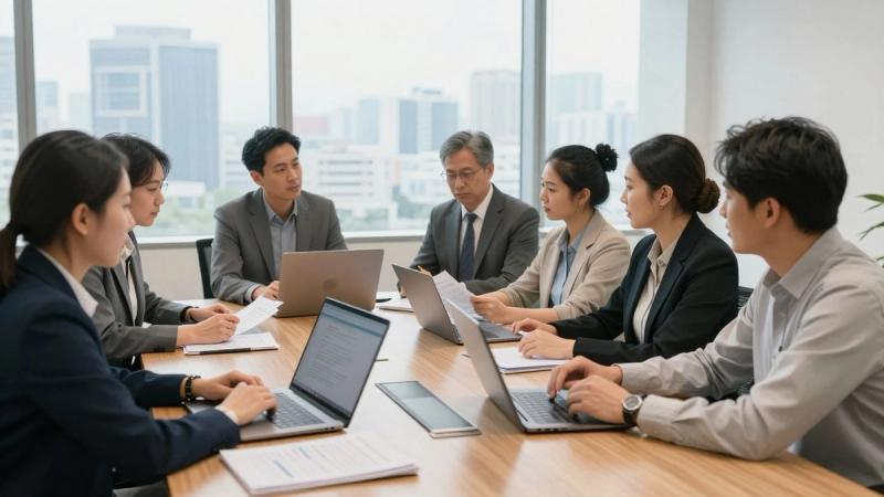 Hong Kong employees discussing financial wellbeing