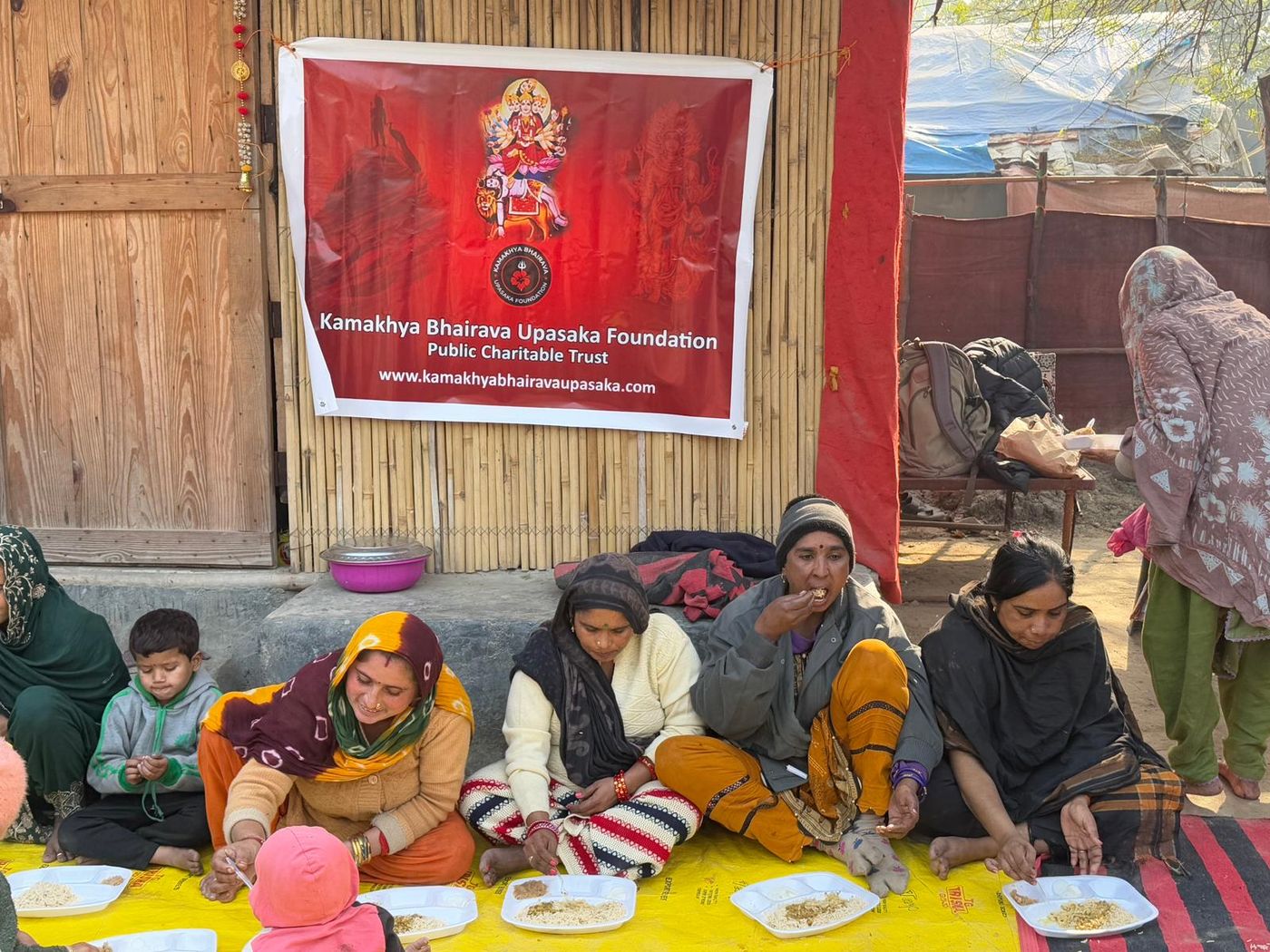 Annadāna seva by KBUF (2)