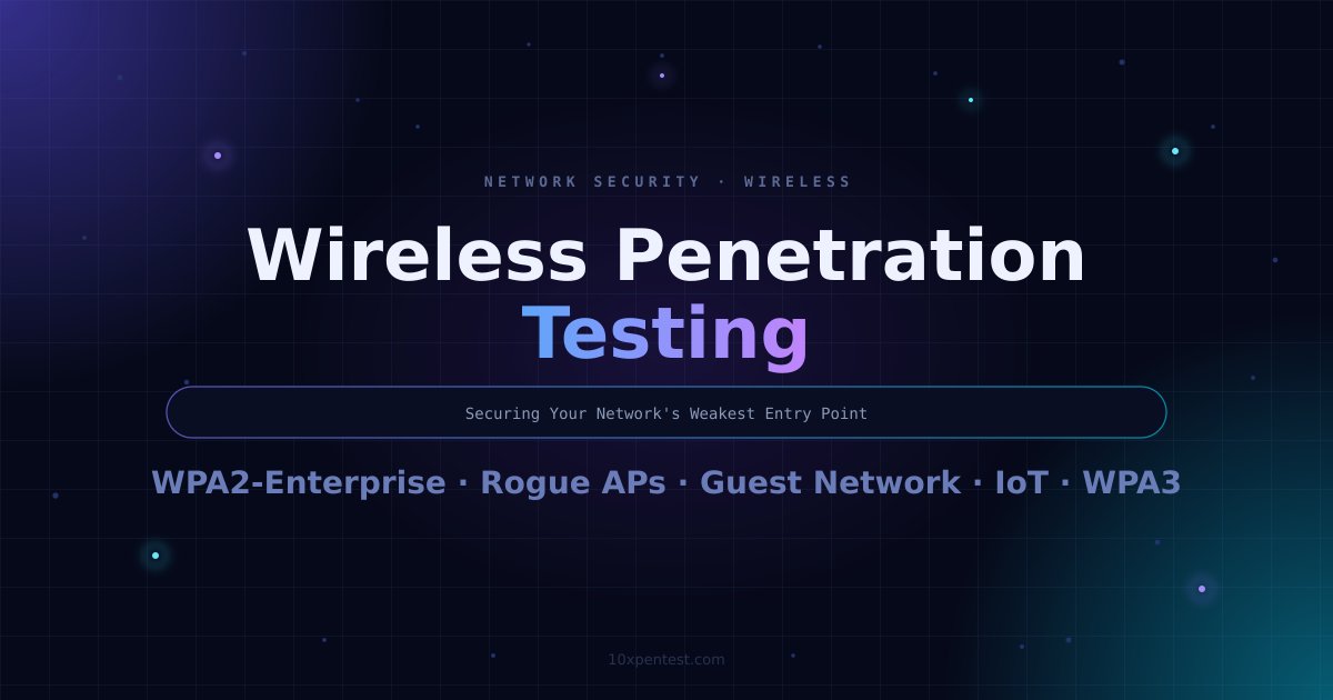 Wireless Penetration Testing: Securing Your Network's Weakest Entry Point