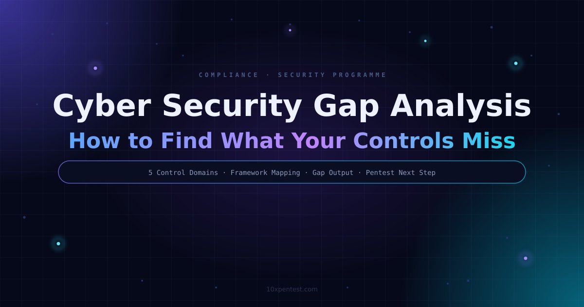 Cyber Security Gap Analysis: How to Find What Your Controls Miss