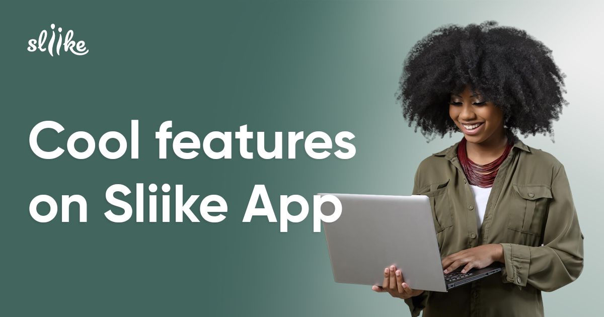 Cool features on Sliike App!!!