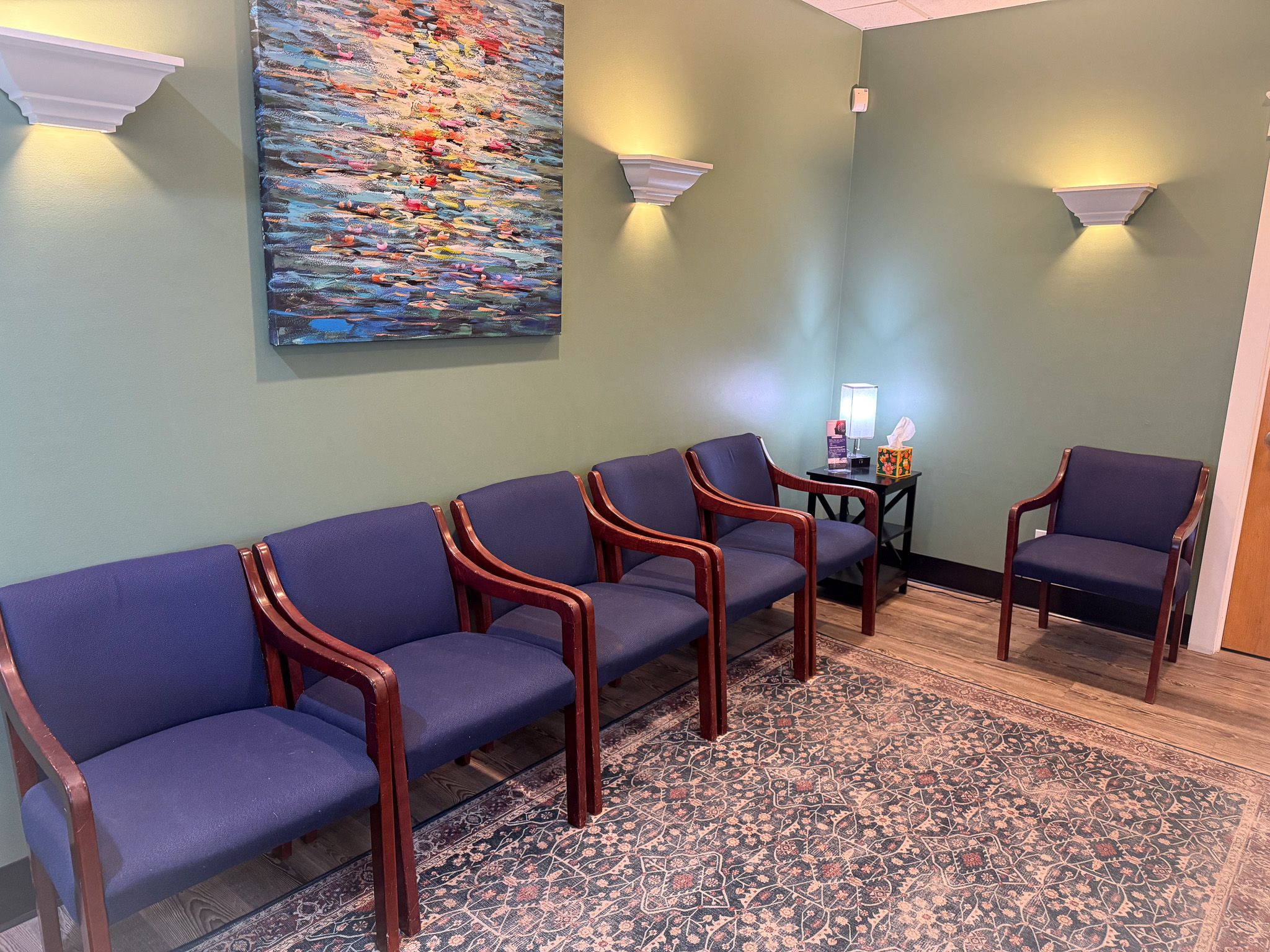 Reception area in our Ft. Thomas office