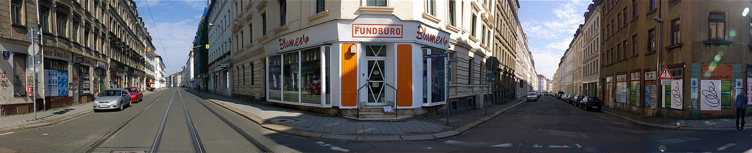 Das Fundbuero's (the Lost and Found Office’s) Leipziger Zentrale: a physical space for a grassroots archive of East German history. Photo by Monica Sheets.