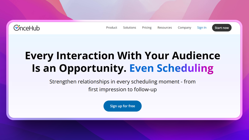 image of OnceHub