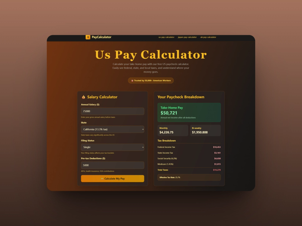image of PayCalculator